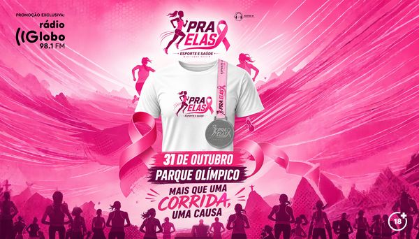 Imagem do evento CORRIDA PRA ELAS