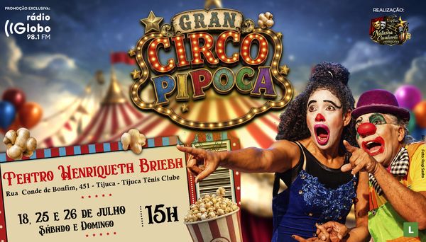 Imagem do evento Gran Circo Pipoca